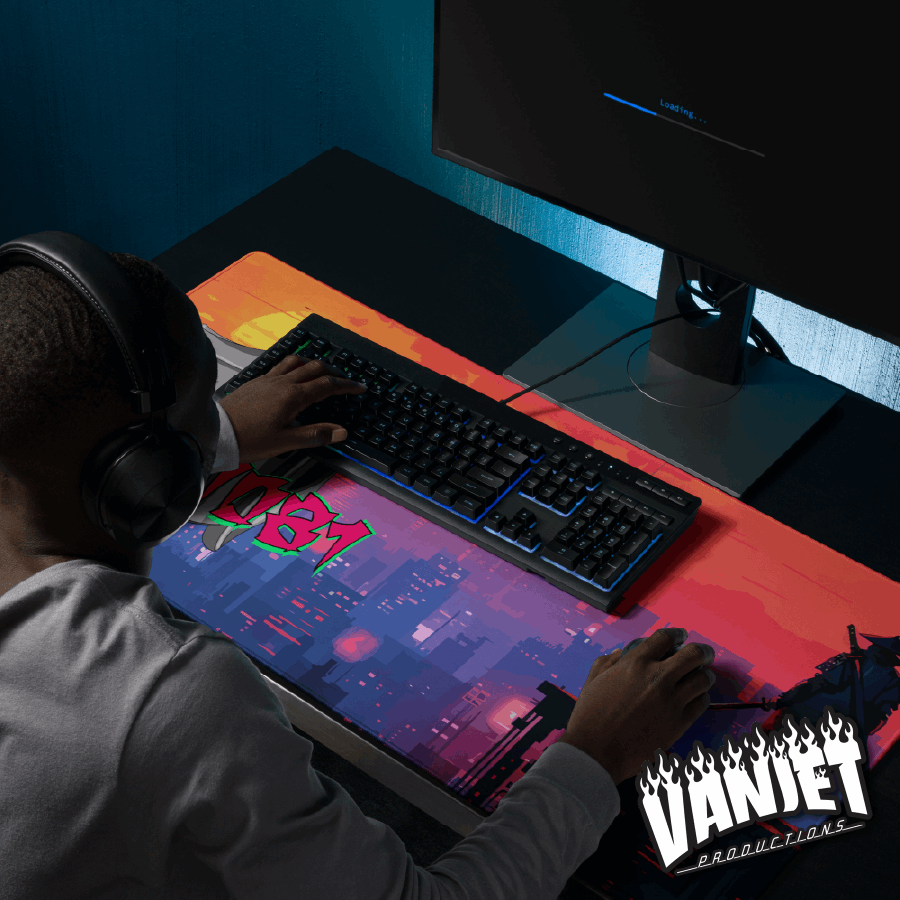 5h1n081 Oversized Desktop Gaming Mousepad