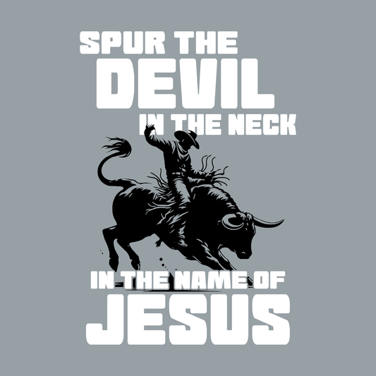 8 Seconds - Spur the Devil - DTF Print