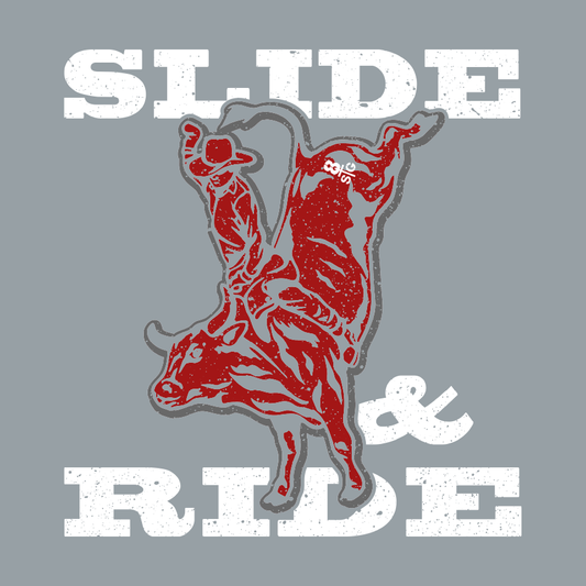 8 Seconds - Slide & Ride - DTF Print