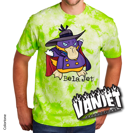 Bela Jet - Illustrated Darkwing Psyduck Tee