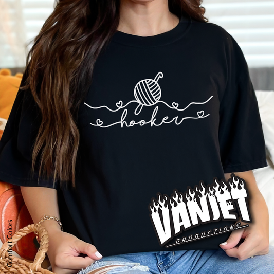 The Flock - Hooker Crochet Tee