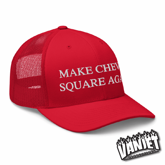The Flock - Make Chevys Square Again Trucker Cap