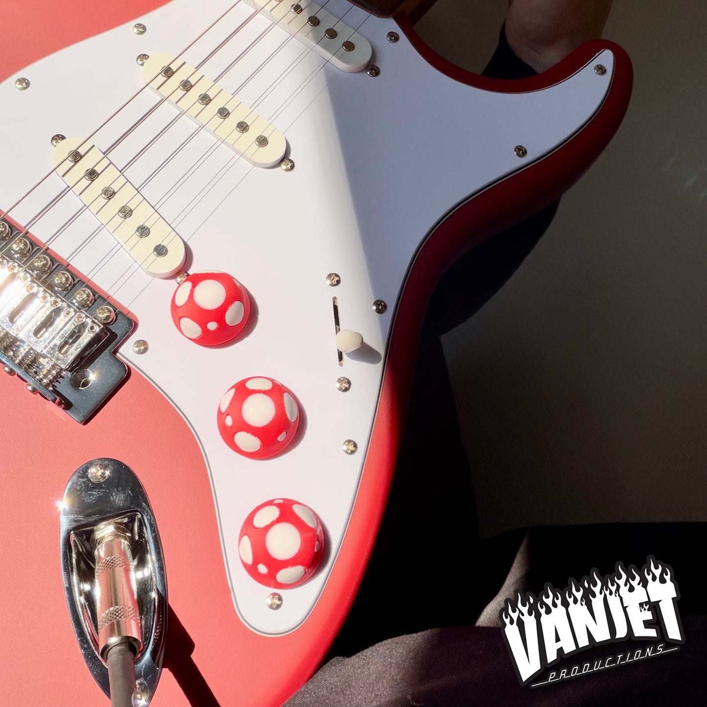 Mushroom Guitar Knob