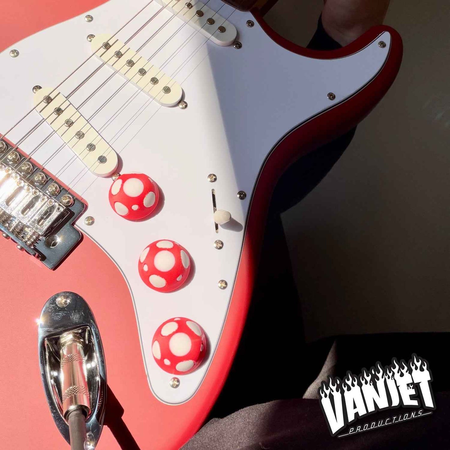 Mushroom Guitar Knob
