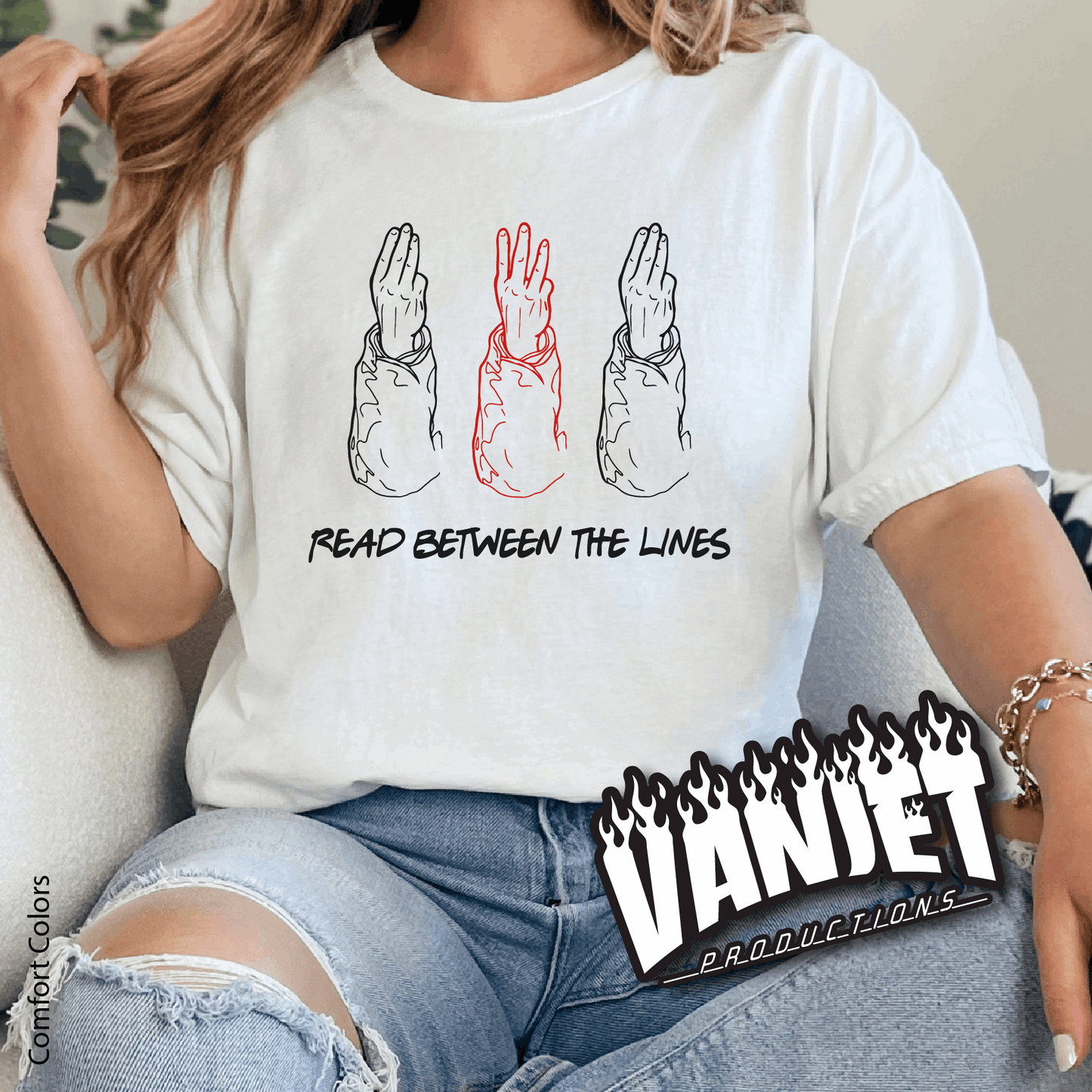 No Duh - Between the Lines Tee