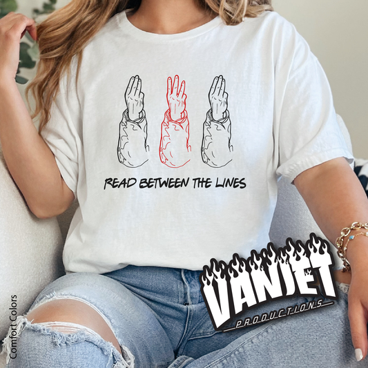 No Duh - Between the Lines Tee