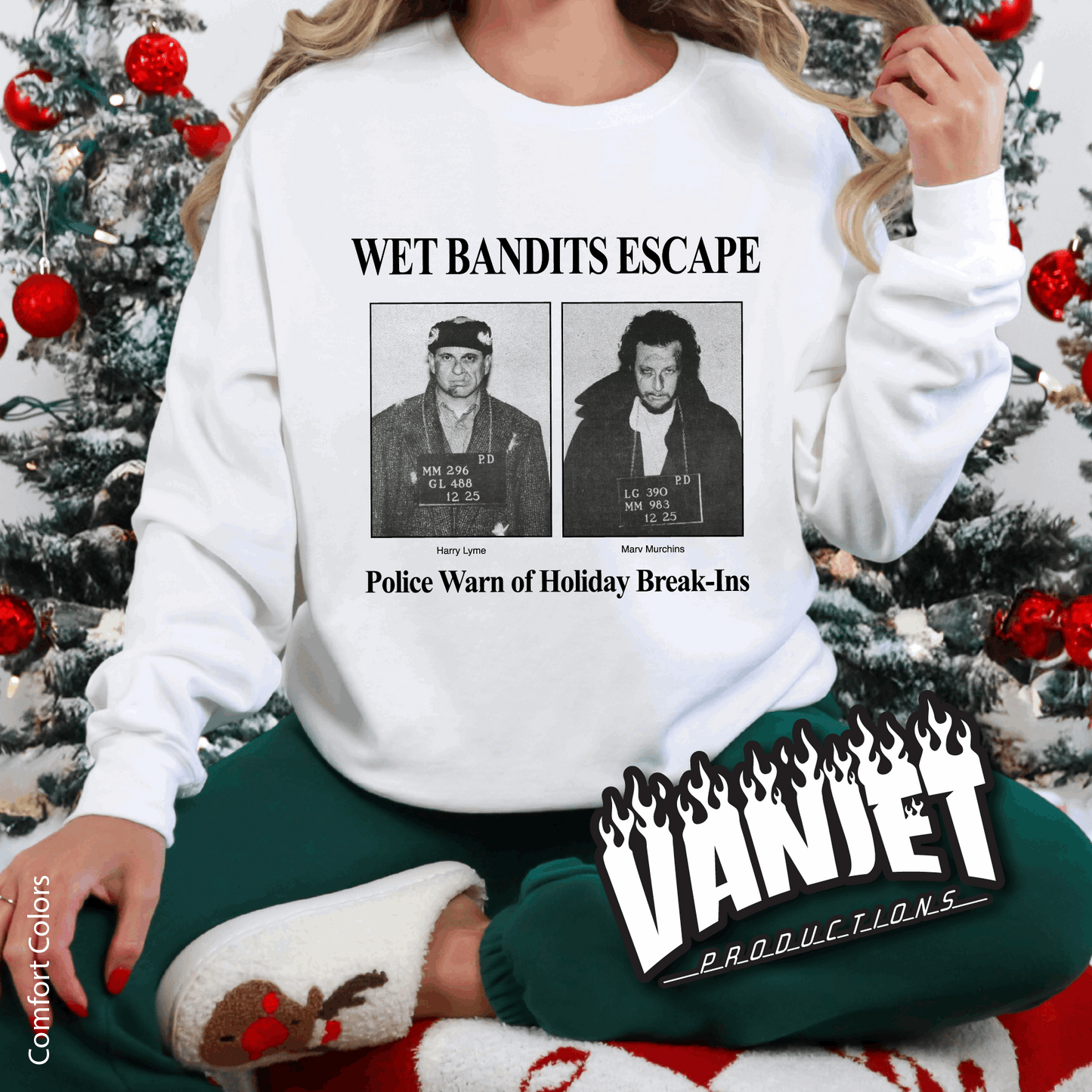 No Duh - Wet Bandits Criminal Tee & Crewneck