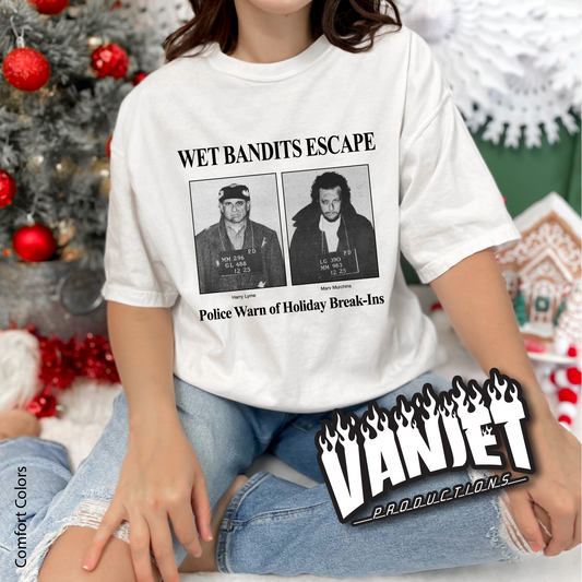 No Duh - Wet Bandits Criminal Tee & Crewneck