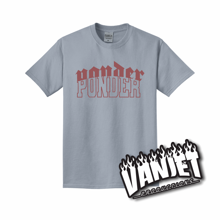 Ponder Lions Varsity Goth Tee