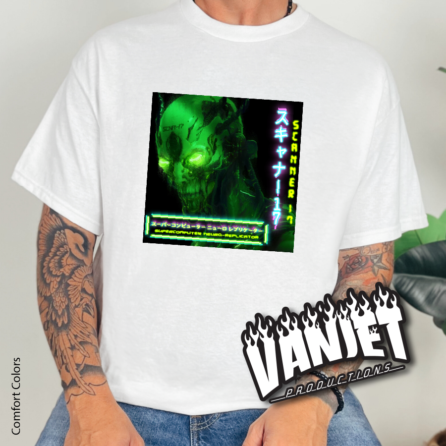 Scanner 17 - Super Computer Neuro Replicator Album Tee