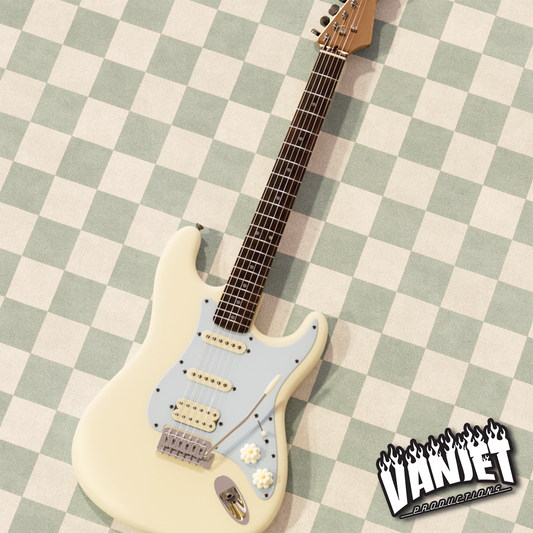 The Daisy Guitar Knob - Custom Guitar Knob Replacement