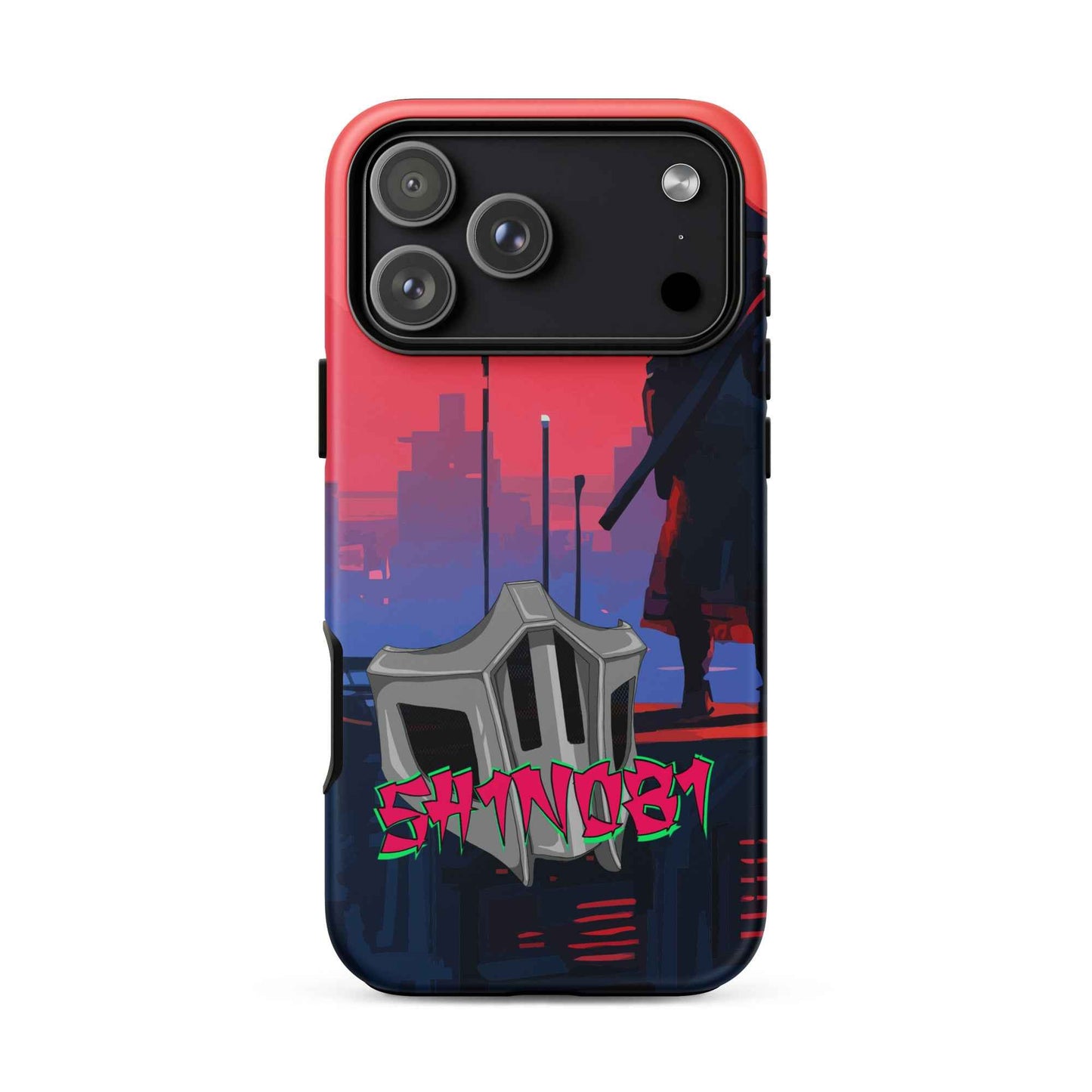 5h1n081 Tough Case for iPhone - Cyberpunk Samurai Edition