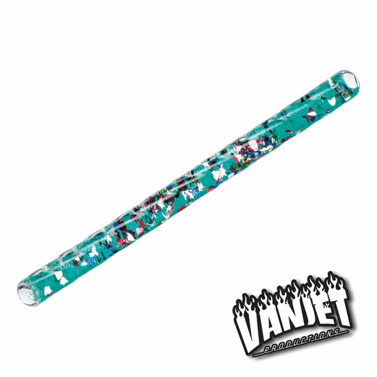 Colorful glitter wand, multi-color.