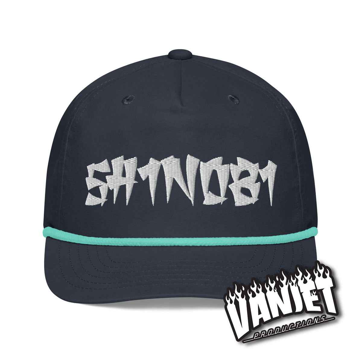 5H1N081 Navy Golf Rope Cap – Classic Rope Hat | Gamer Streetwear