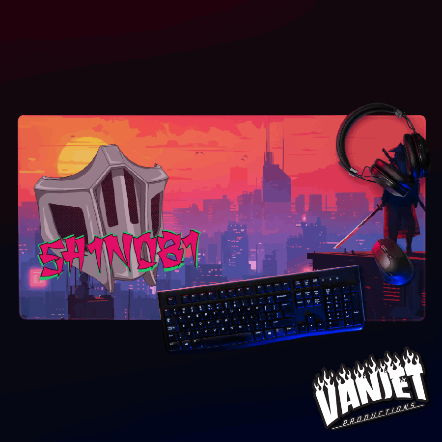 5h1n081 Oversized Desktop Gaming Mousepad