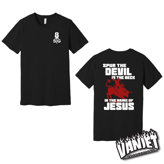 8 Seconds to Glory - Spur the Devil Tee