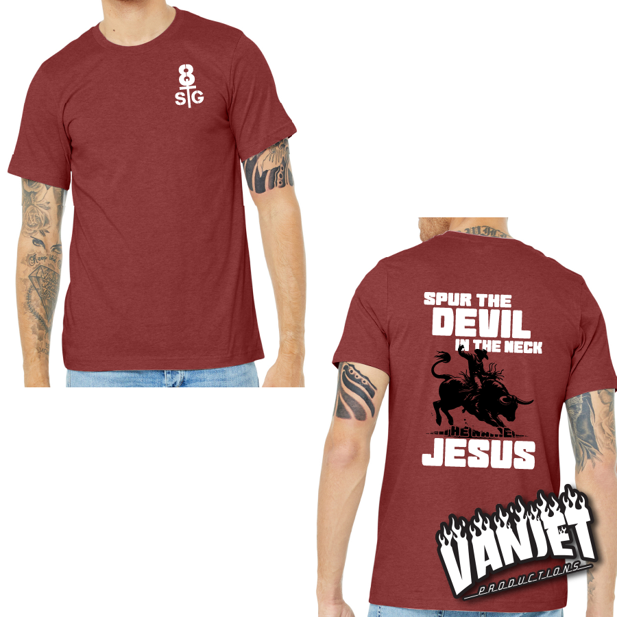 8 Seconds to Glory - Spur the Devil Tee