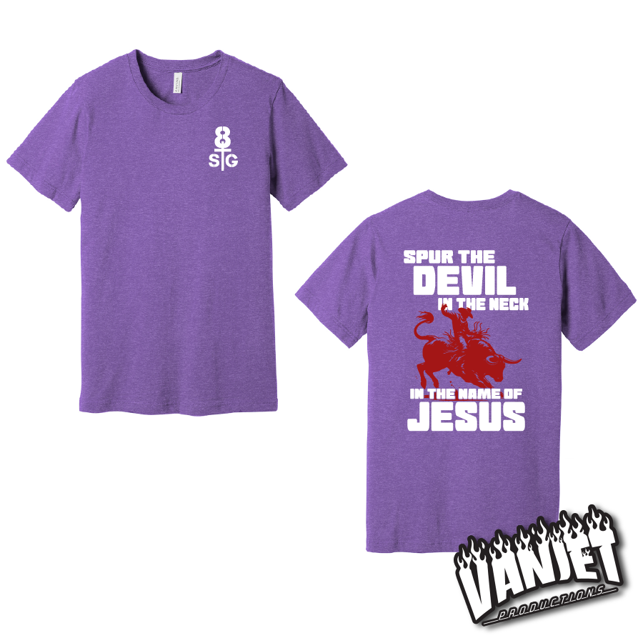 8 Seconds to Glory - Spur the Devil Tee