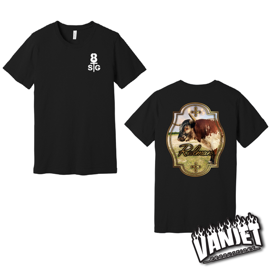 8 Seconds to Glory - Redman Portrait Tee