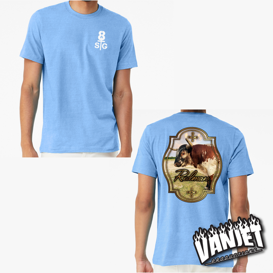 8 Seconds to Glory - Redman Portrait Tee