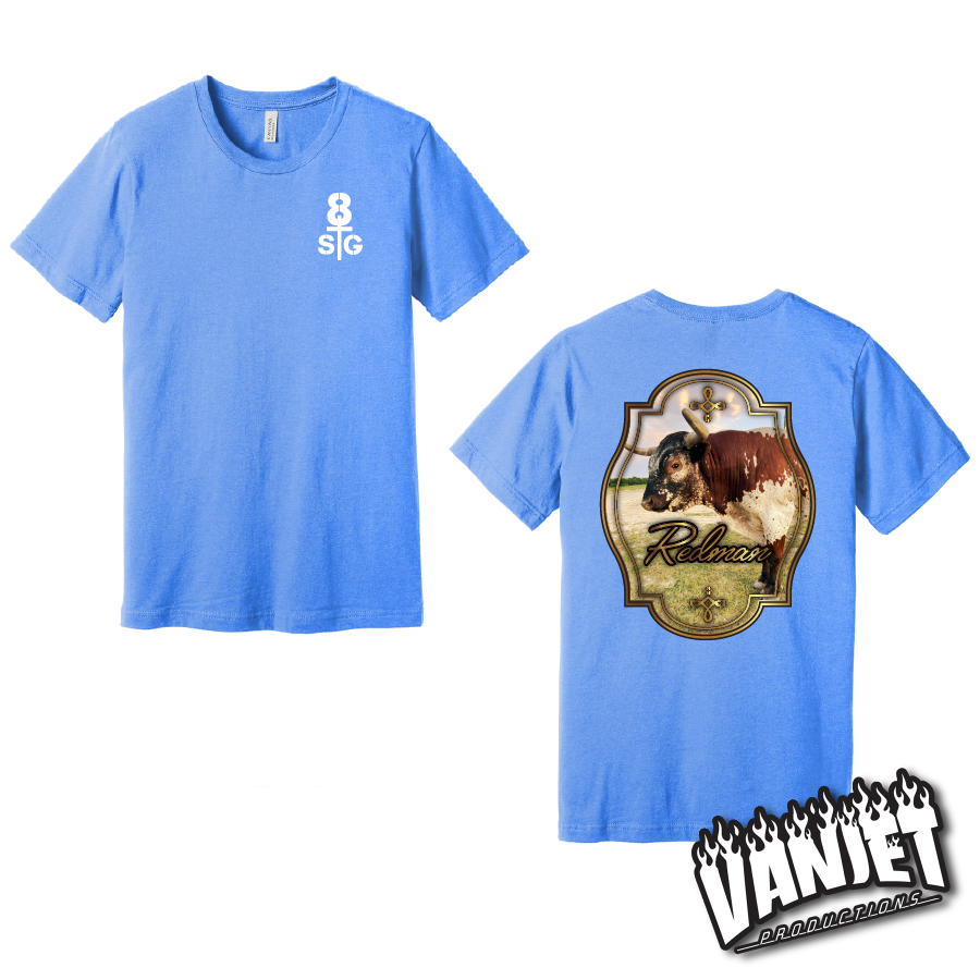 8 Seconds to Glory - Redman Portrait Tee