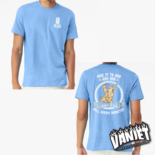 8 Seconds to Glory - Give it to God Ministry Tee