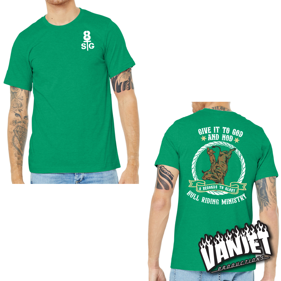 8 Seconds to Glory - Give it to God Ministry Tee