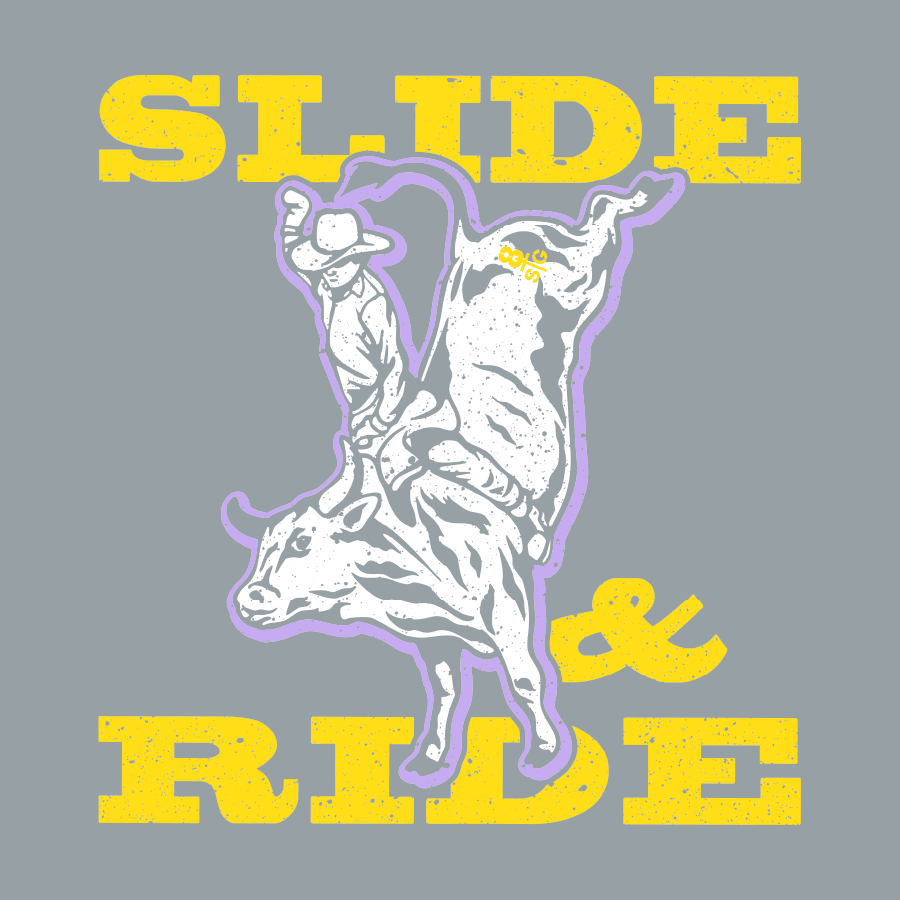 8 Seconds - Slide & Ride - DTF Print