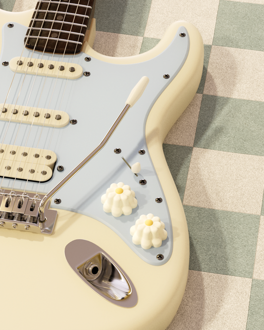 The Daisy Guitar Knob