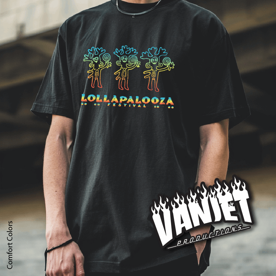 Bubblebum - Lollapalooza Gradient Tee