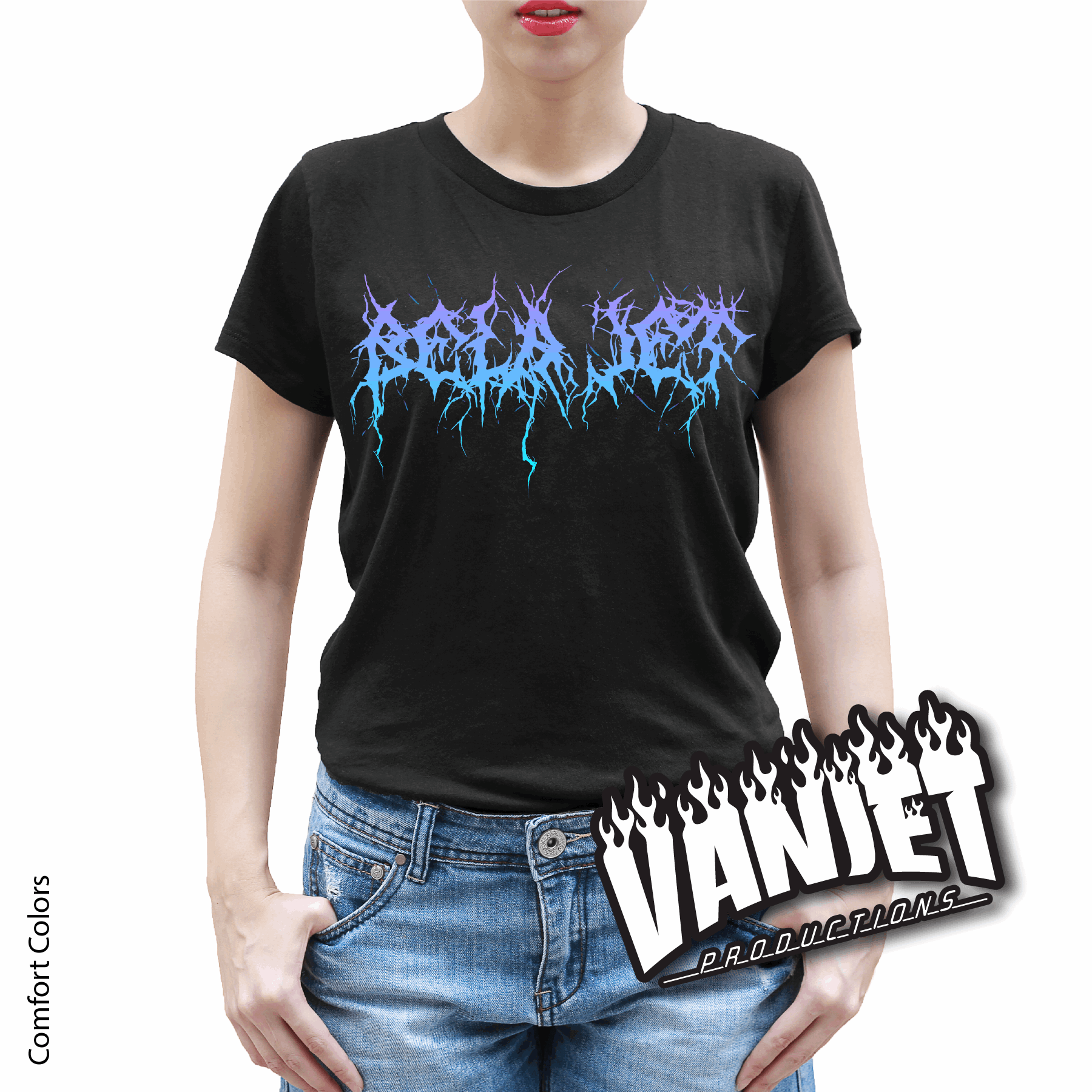 Bela Jet - Custom Metal Logo Tee