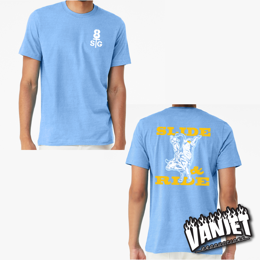 8 Seconds to Glory - Slide & Ride Tee