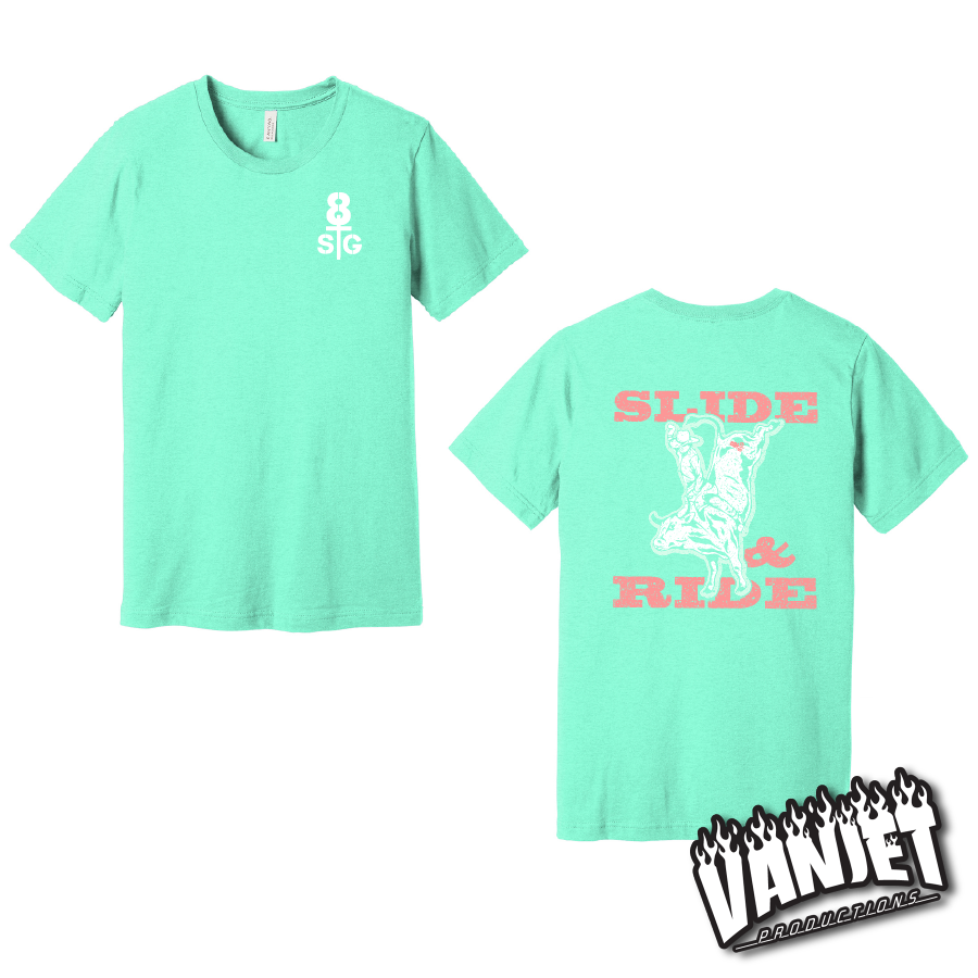 8 Seconds to Glory - Slide & Ride Tee