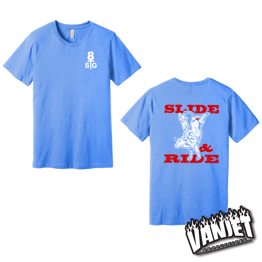 8 Seconds to Glory - Slide & Ride Tee