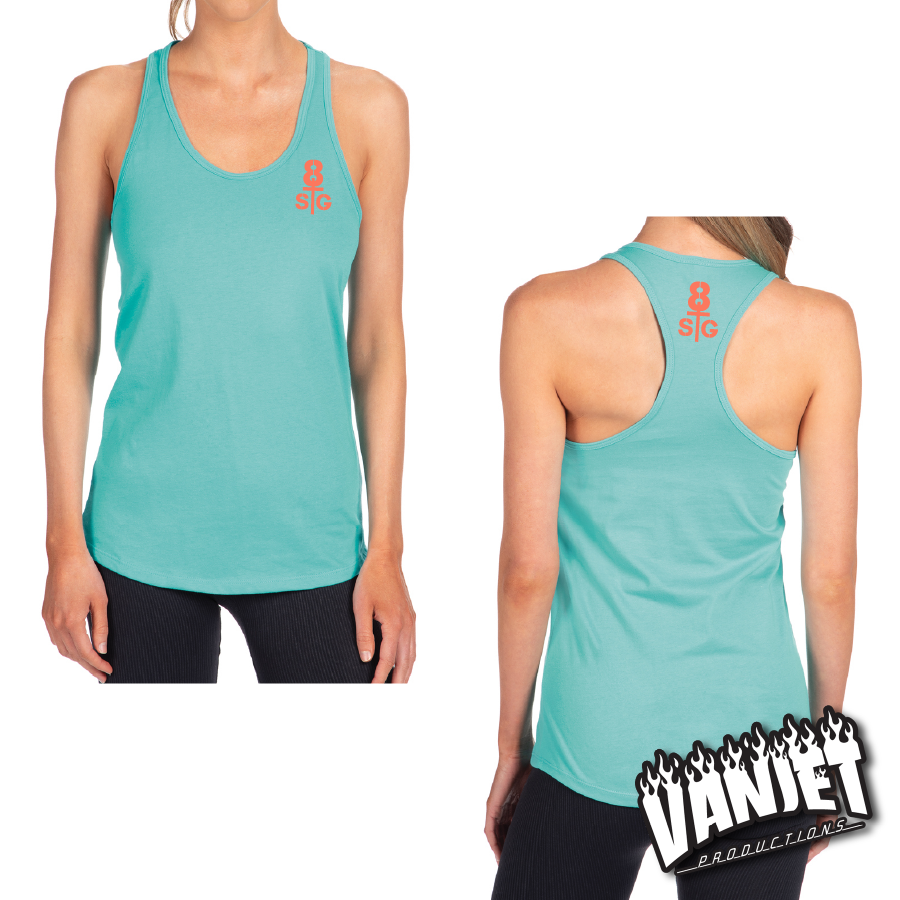8 Seconds to Glory - Racerback Tank