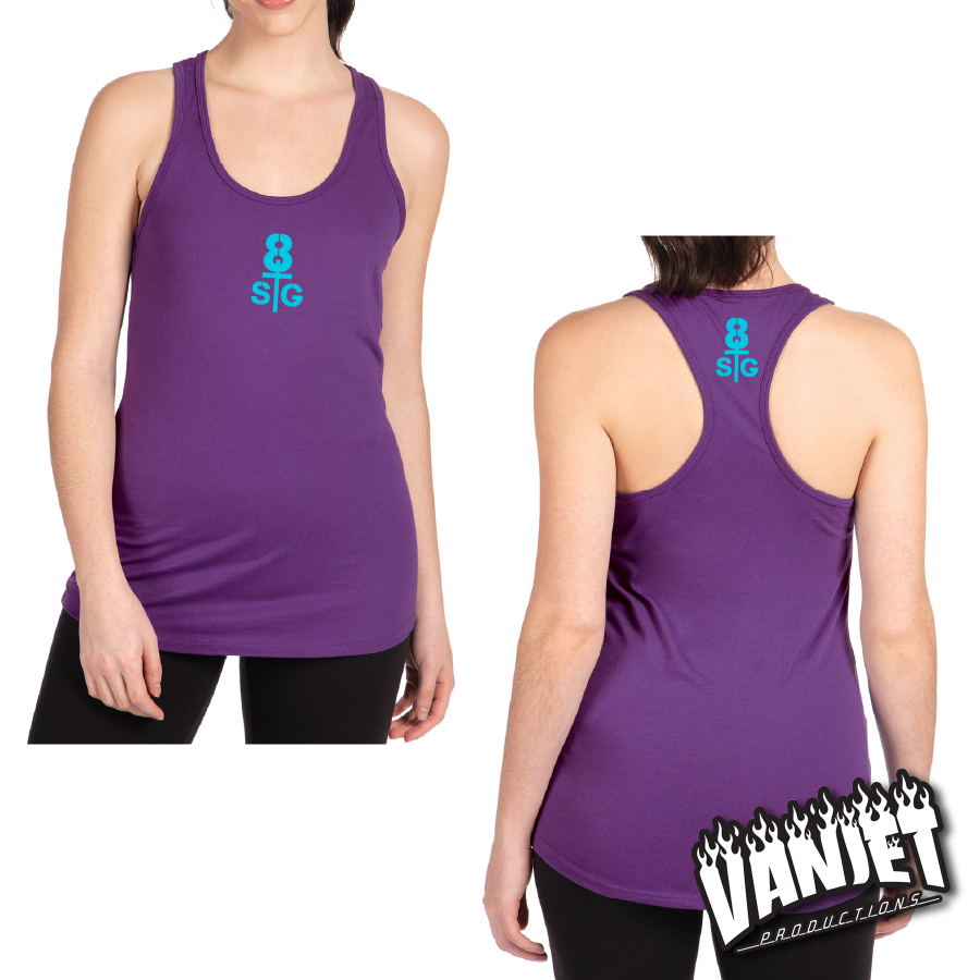8 Seconds to Glory - Racerback Tank