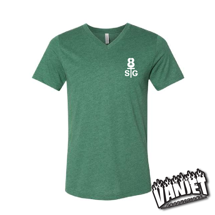 8 Seconds - Basic Logo - V-Neck Tee