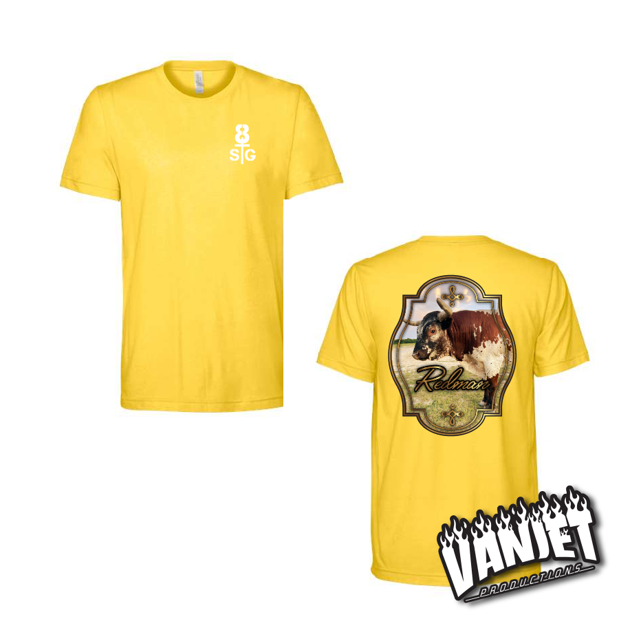 8 Seconds to Glory - Redman Portrait Tee