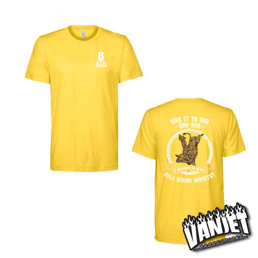 8 Seconds to Glory - Give it to God Ministry Tee
