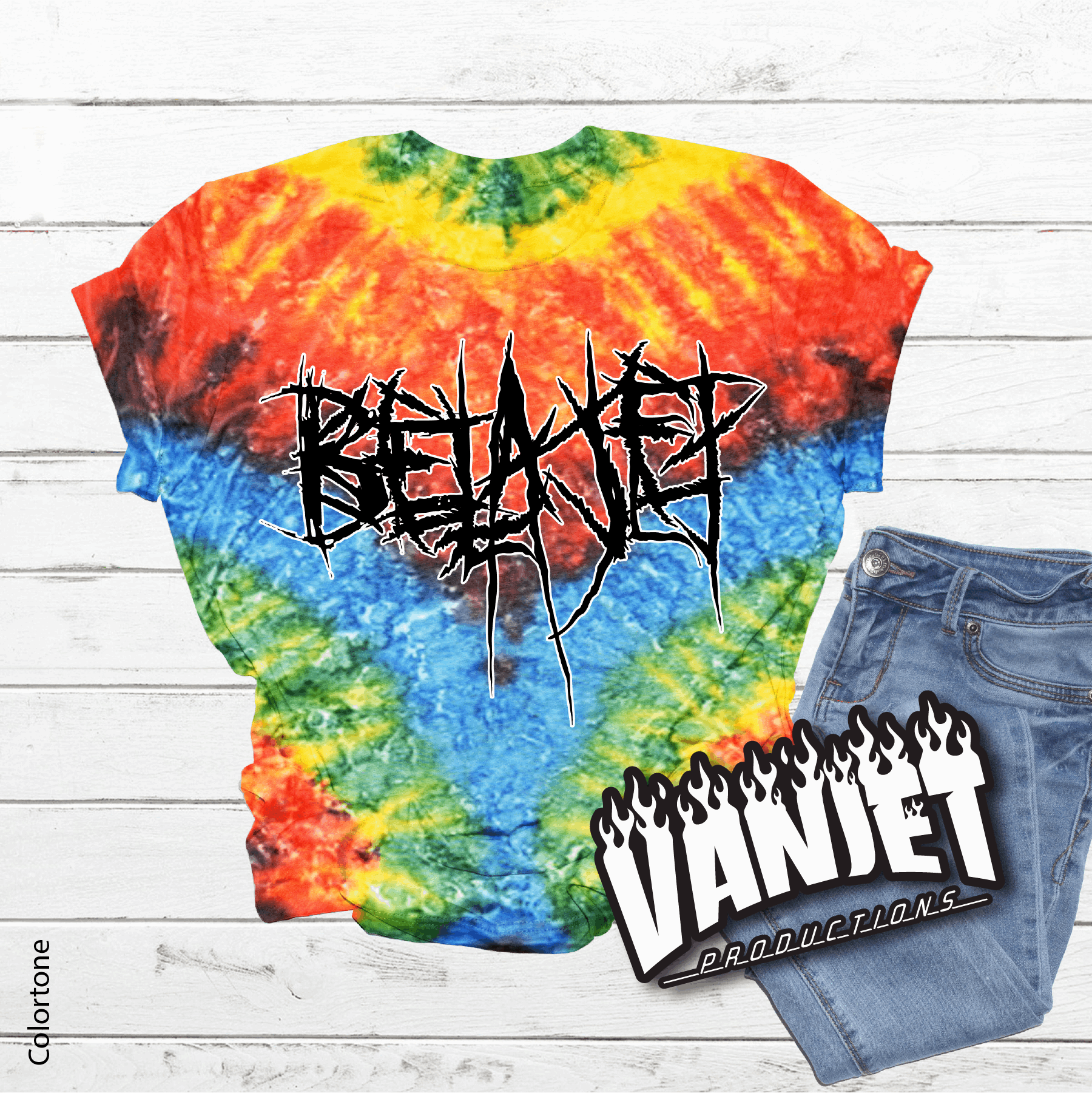 Bela Jet - Woodstock Metal Logo Tee