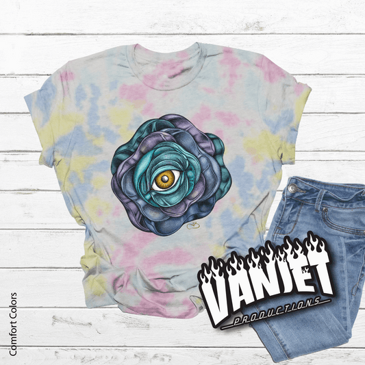 Bela Jet - Illustrated Blooming Eye Tee