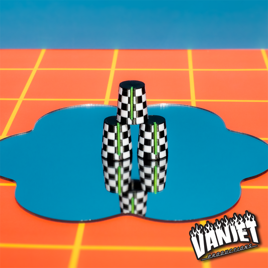 Checkered MIDI Knobs - Custom MIDI Knobs (4-Pack)