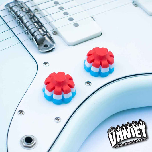 Bomb Pop Guitar Knob - Custom Guitar Knob Replacement