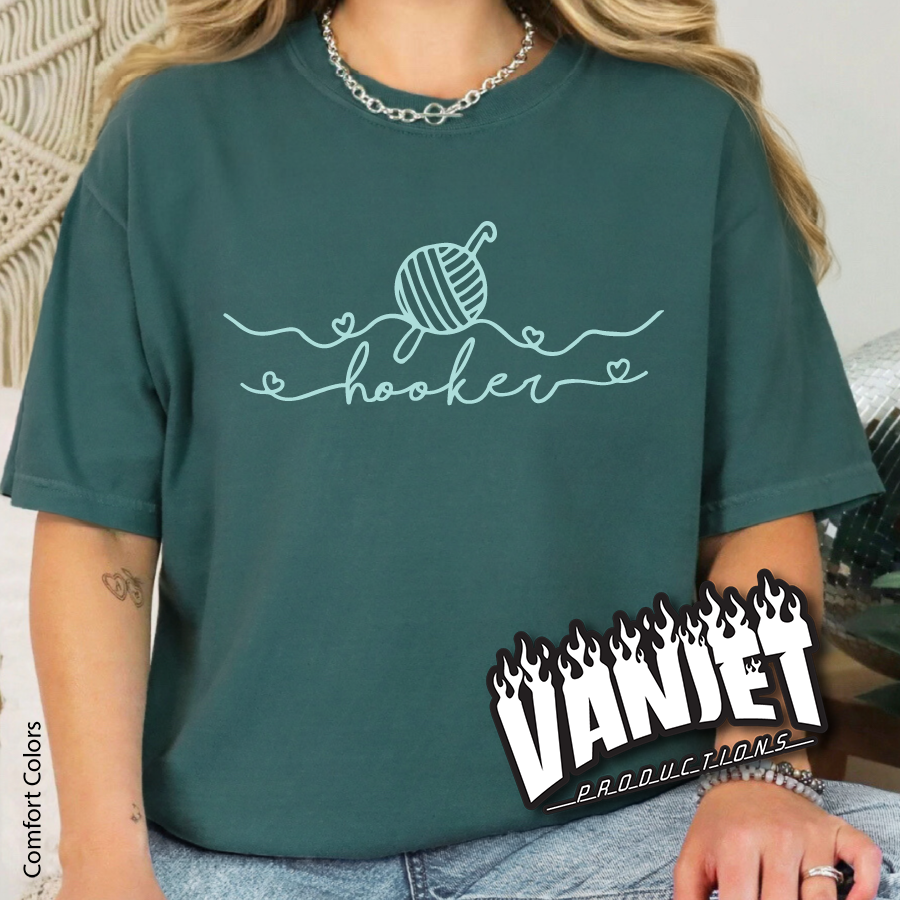 The Flock - Hooker Crochet Tee