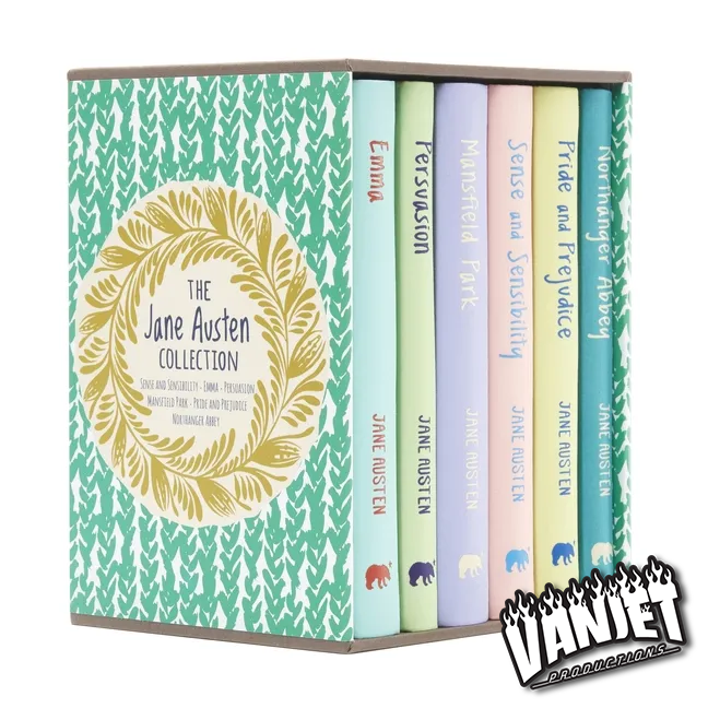 Jane Austen Hardcover Boxed Set - Deluxe 6-Book Set