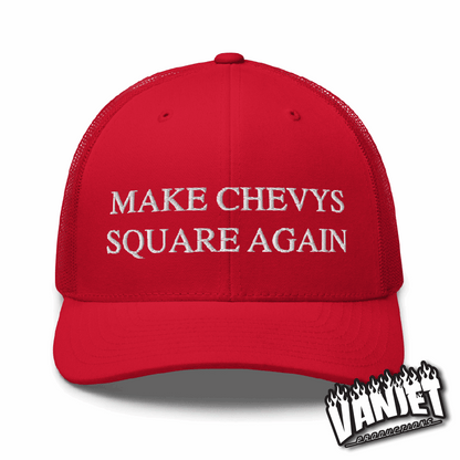 The Flock - Make Chevys Square Again Trucker Cap