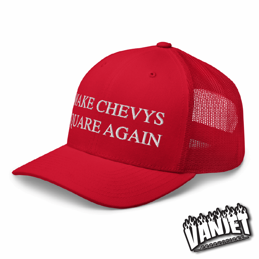 The Flock - Make Chevys Square Again Trucker Cap