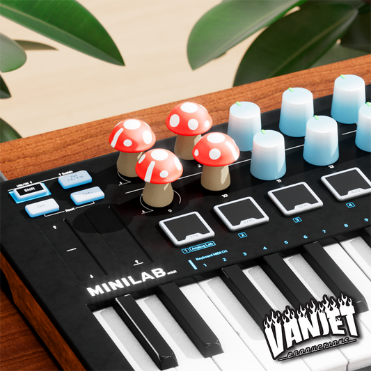 Mushroom Midi Knobs - Customizable MIDI Knobs
