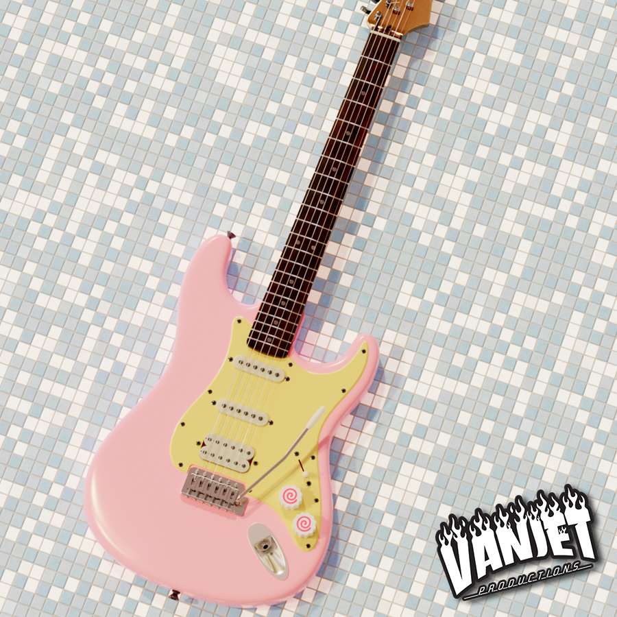 Naruto Guitar Knob - Custom Guitar Knob Replacement