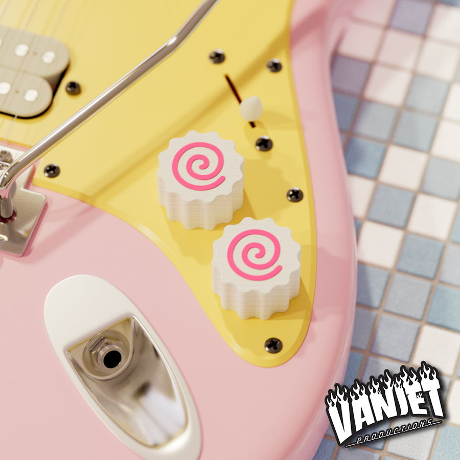 Naruto Guitar Knob - Custom Guitar Knob Replacement